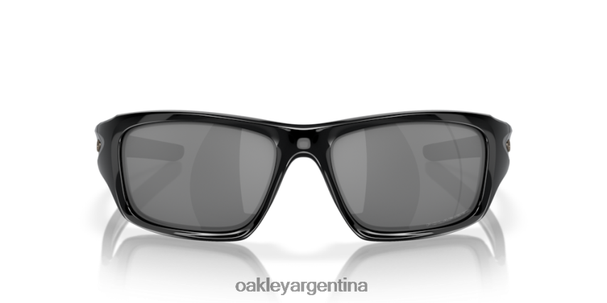Oakley válvula NBFV42772 gafas lentes polarizadas de iridio negro, montura negra pulida