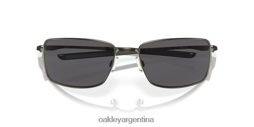 Oakley alambre cuadrado NBFV42495 gafas lentes polarizadas grises, montura de carbono