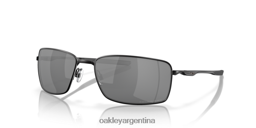 Oakley alambre cuadrado NBFV42496 gafas lentes polarizadas iridio negro, montura negra mate