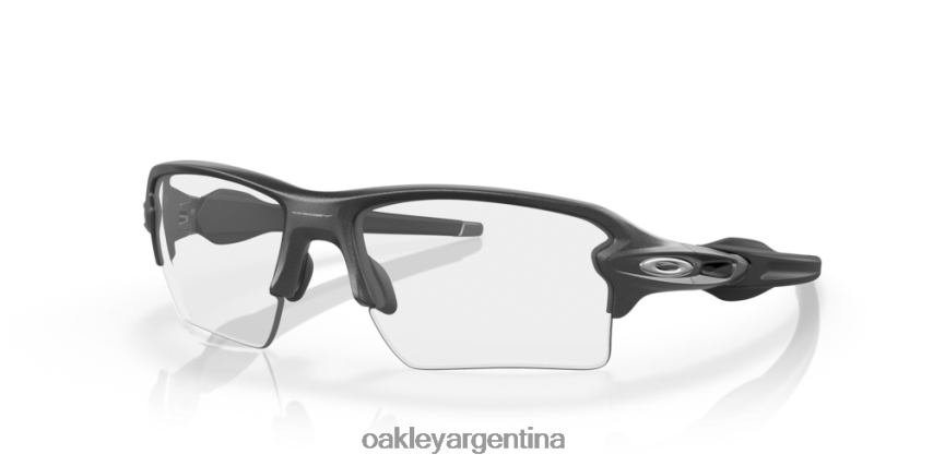 Oakley antiaéreos 2.0 xl NBFV42128 gafas Lentes fotocromáticas de iridio de transparente a negro, montura de acero