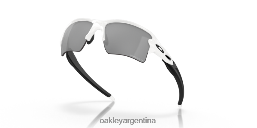 Oakley antiaéreos 2.0 xl NBFV42132 gafas lentes prizm polarizadas negras, montura blanca pulida