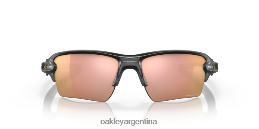 Oakley antiaéreos 2.0 xl NBFV42141 gafas lentes polarizadas prizm oro rosa, montura negro mate
