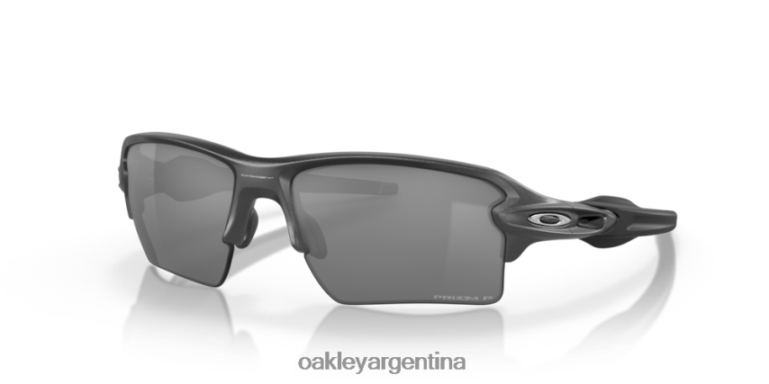 Oakley antiaéreos 2.0 xl NBFV42144 gafas lentes prizm polarizadas negras, montura de acero