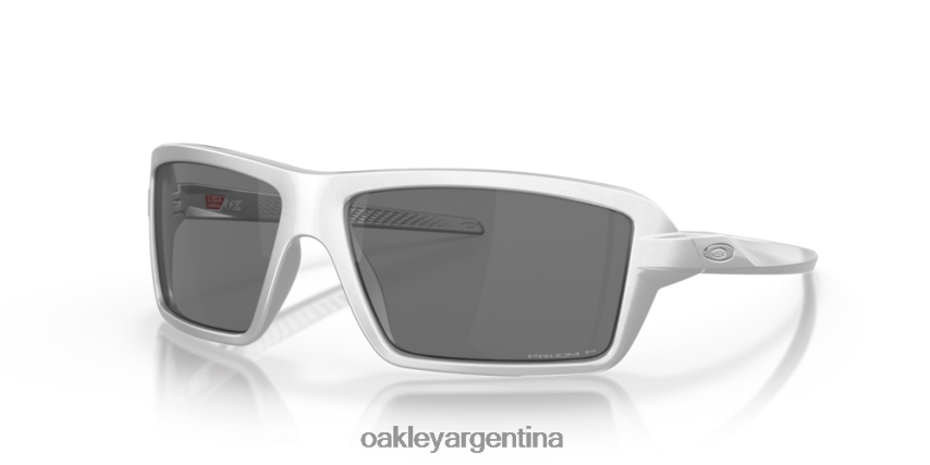Oakley cables colección x-silver NBFV42676 gafas lentes prizm polarizadas negras, montura x-silver