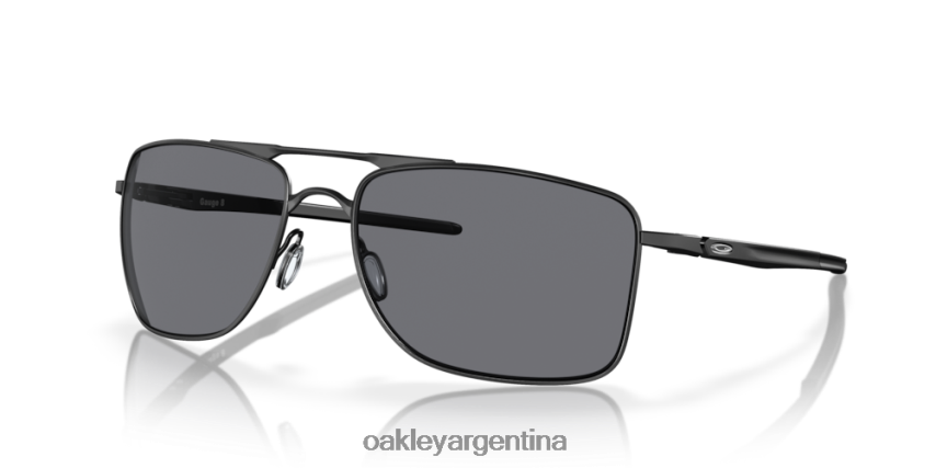 Oakley calibre 8 NBFV42511 gafas lentes grises, montura negra mate