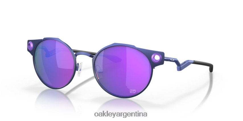 Oakley cerrojo colección fabio quartararo NBFV42546 gafas lentes prizm violeta, montura azul marino mate