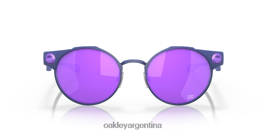 Oakley cerrojo colección fabio quartararo NBFV42546 gafas lentes prizm violeta, montura azul marino mate