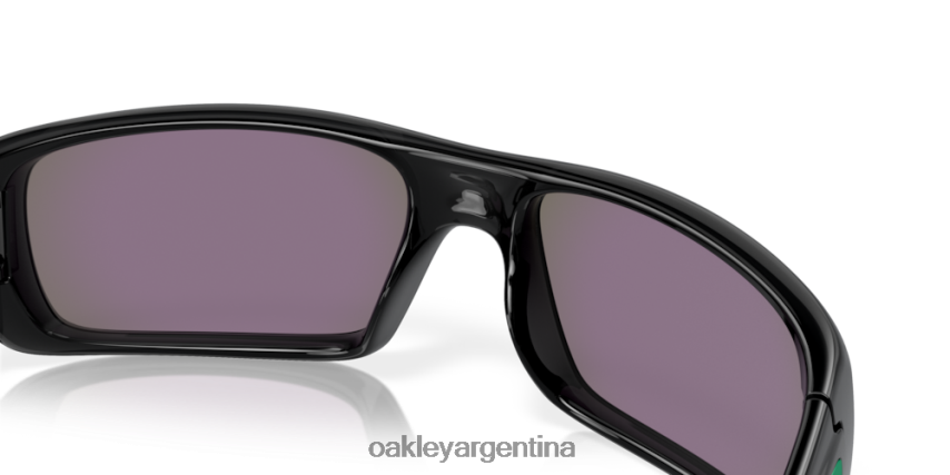 Oakley cigüeñal NBFV42249 gafas lentes jade iridium, montura tinta negra