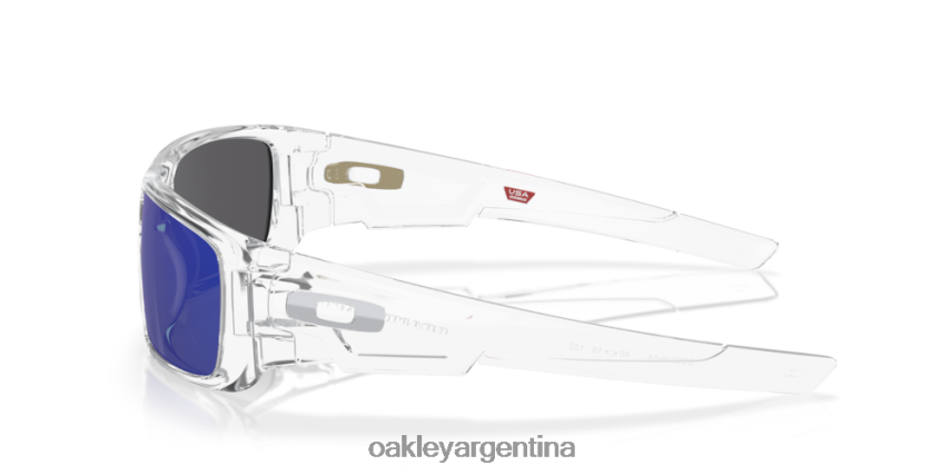 Oakley cigüeñal NBFV42251 gafas lentes de iridio hielo, montura transparente pulida