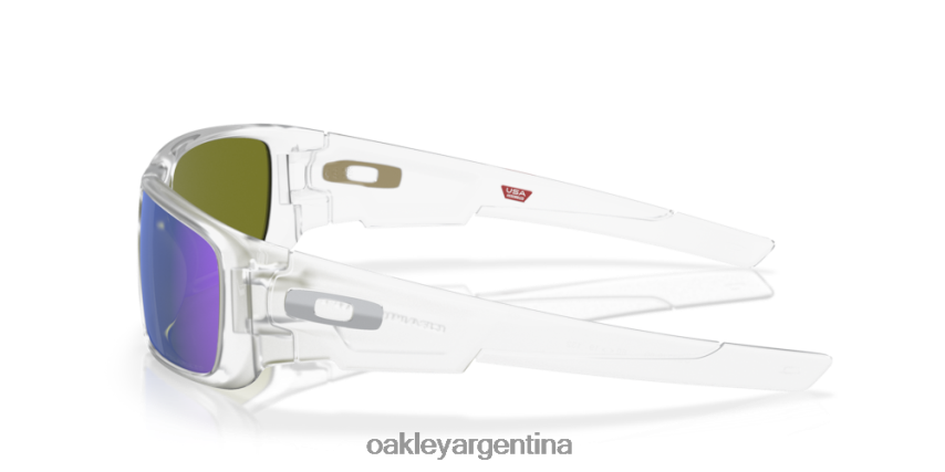 Oakley cigüeñal NBFV42254 gafas lentes polarizadas violeta iridio, montura transparente mate