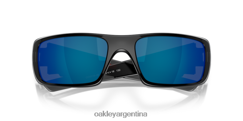 Oakley cigüeñal NBFV42255 gafas Lentes Ice Iridium, montura tinta negra.