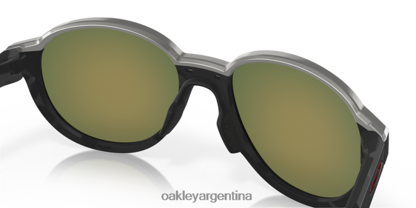 Oakley coinflip (ajuste de puente bajo) NBFV42530 gafas Lentes polarizadas Prizm Ruby, montura camo negro mate.