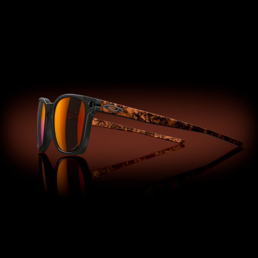 Oakley colección de brío del ojector NBFV42582 gafas Lentes prizm ruby, montura gris humo mate