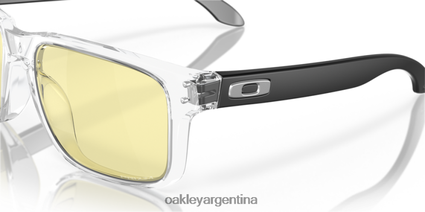 Oakley colección de juegos holbrook (ajuste de puente bajo) NBFV42257 gafas lentes prizm gaming, montura transparente