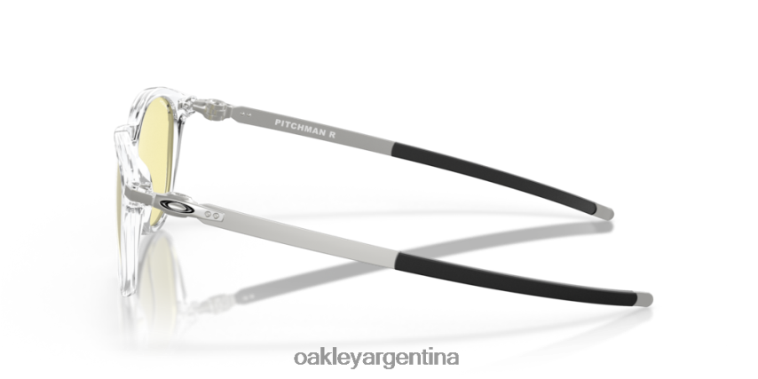 Oakley colección de juegos pitchman r NBFV42954 gafas lentes prizm gaming, montura transparente