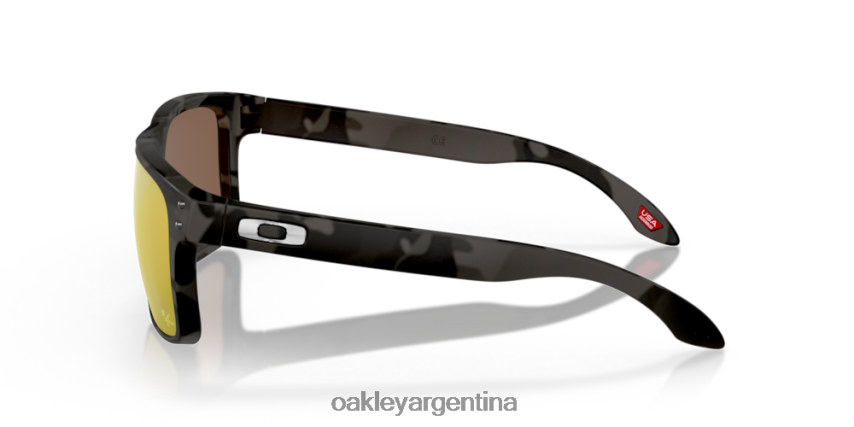 Oakley colección holbrook motogp NBFV42635 gafas Lentes polarizadas Prizm 24k, montura tortuga negra mate.