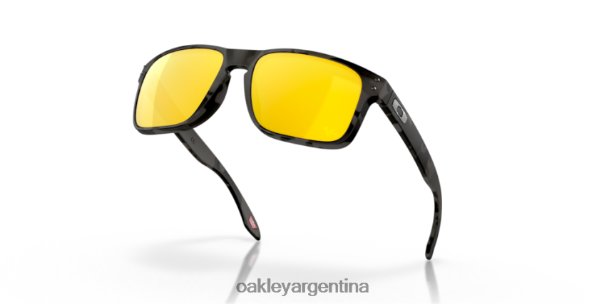 Oakley colección holbrook motogp NBFV42635 gafas Lentes polarizadas Prizm 24k, montura tortuga negra mate.