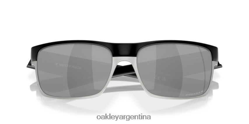 Oakley dos caras NBFV42688 gafas lentes prizm polarizadas negras, montura negra mate
