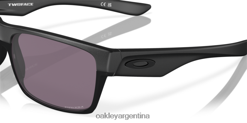 Oakley dos caras NBFV42689 gafas lentes prizm gris, montura de acero