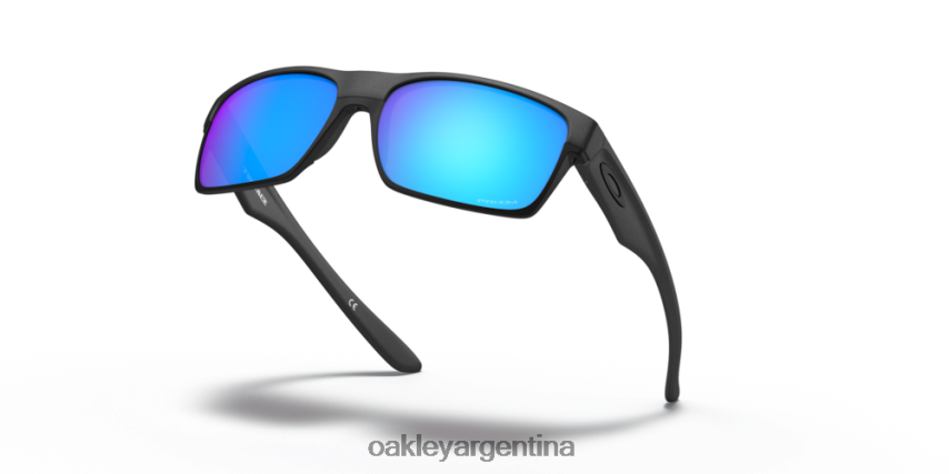Oakley dos caras (ajuste de puente bajo) NBFV42848 gafas lentes prizm de zafiro, montura de acero