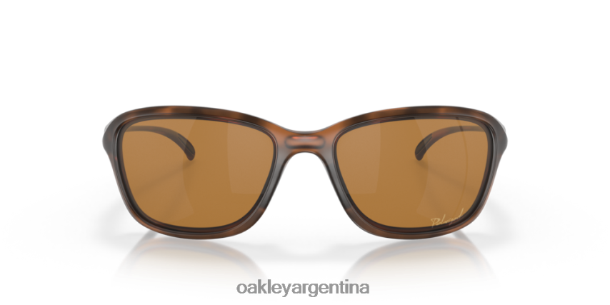 Oakley ella es imparable NBFV42356 gafas lentes polarizadas de tungsteno iridio, montura carey marrón mate