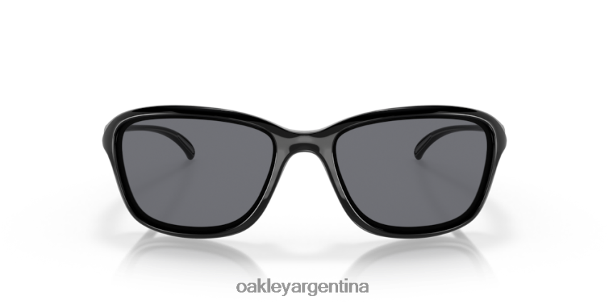 Oakley ella es imparable NBFV42358 gafas lentes grises, montura negra pulida