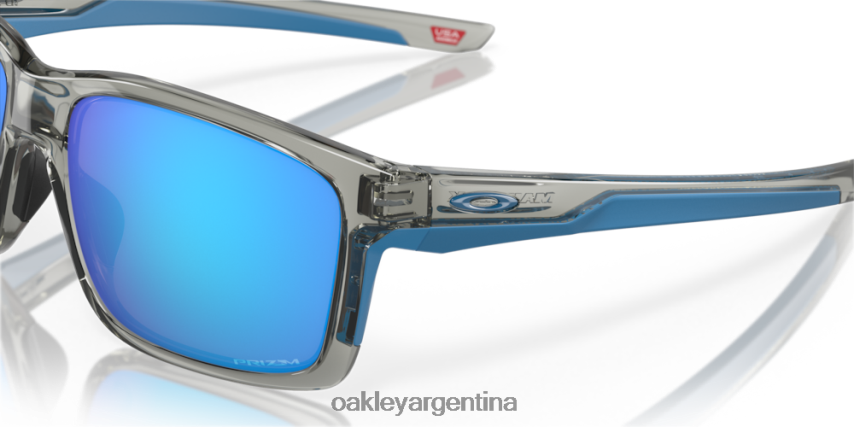Oakley enlace principal xl NBFV42395 gafas lentes prizm zafiro, montura tinta gris