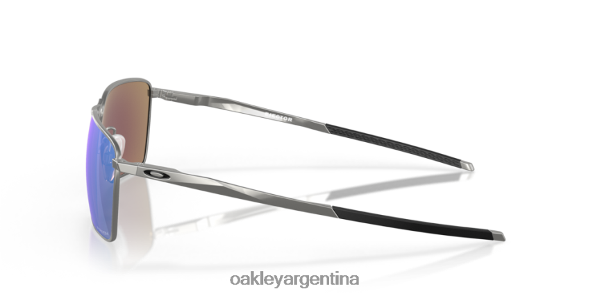 Oakley eyector NBFV42345 gafas lentes prizm de zafiro, montura cromada satinada
