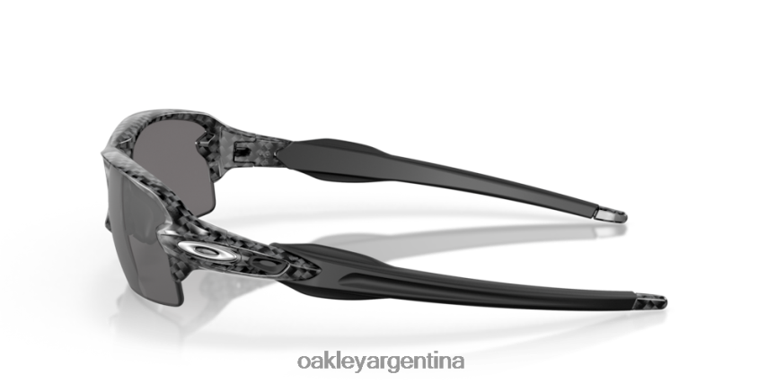 Oakley flak 2.0 (ajuste de puente bajo) NBFV42862 gafas lentes de iridio pizarra, montura de fibra de carbono