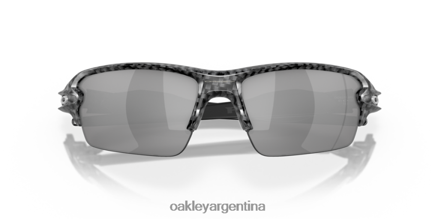 Oakley flak 2.0 (ajuste de puente bajo) NBFV42862 gafas lentes de iridio pizarra, montura de fibra de carbono