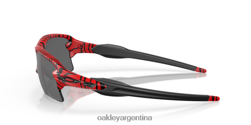 Oakley flak 2.0 xl tigre rojo NBFV42242 gafas lentes prizm negras, montura tigre roja