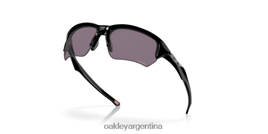 Oakley flak beta (ajuste de puente bajo) NBFV42926 gafas lentes gris prizm, montura negra pulida