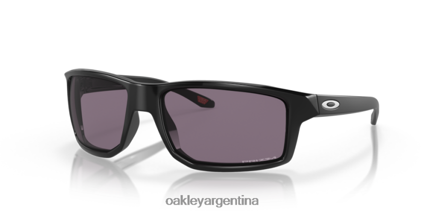 Oakley gibston NBFV42381 gafas lentes gris prizm, montura negra pulida