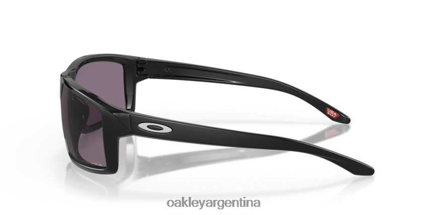 Oakley gibston NBFV42381 gafas lentes gris prizm, montura negra pulida