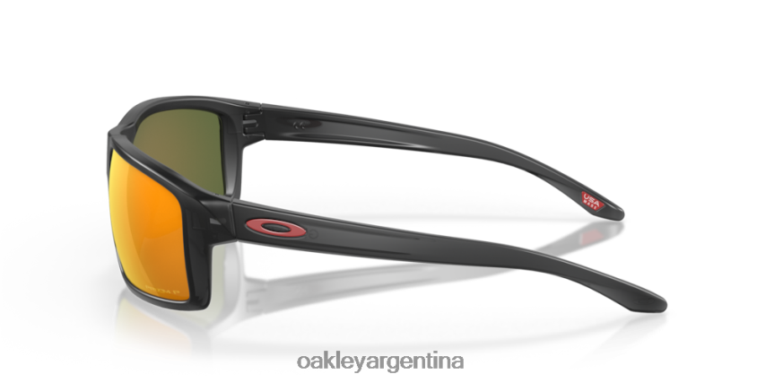 Oakley gibston NBFV42385 gafas lentes polarizadas prizm ruby, montura tinta negra