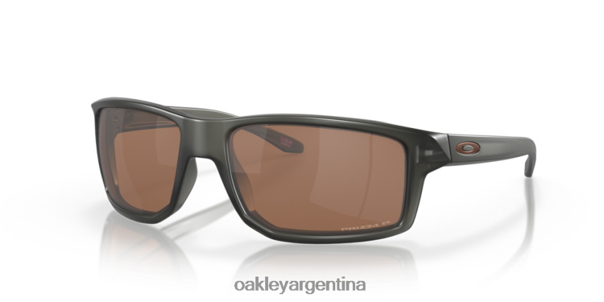 Oakley gibston NBFV42393 gafas Lentes polarizadas Prizm tungsteno, montura gris humo mate.
