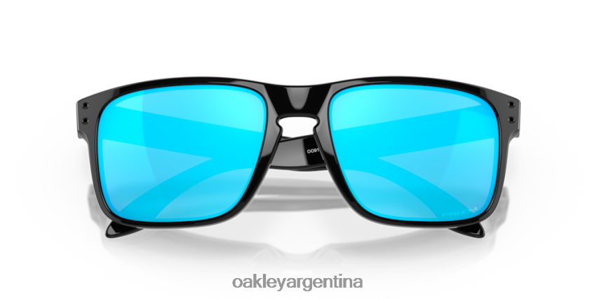 Oakley holbrook NBFV4262 gafas Lentes Prizm de zafiro, montura negra pulida.