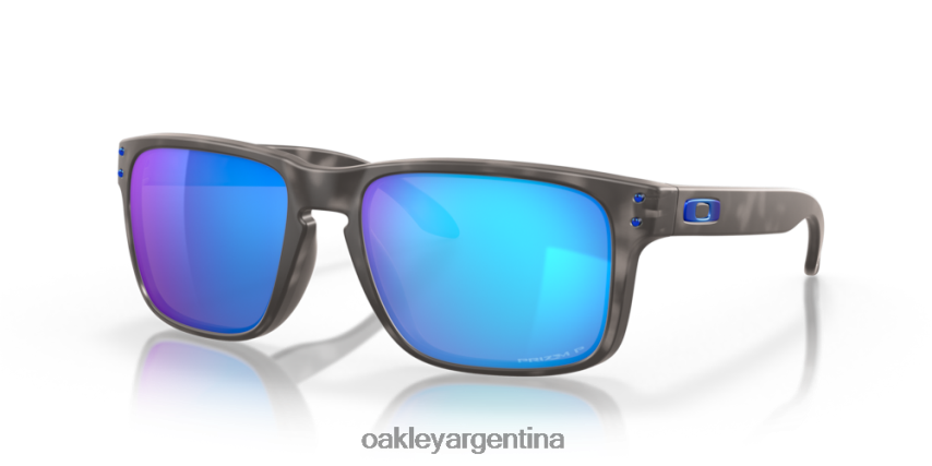 Oakley holbrook NBFV4263 gafas lentes polarizadas prizm sapphire, montura carey negro mate