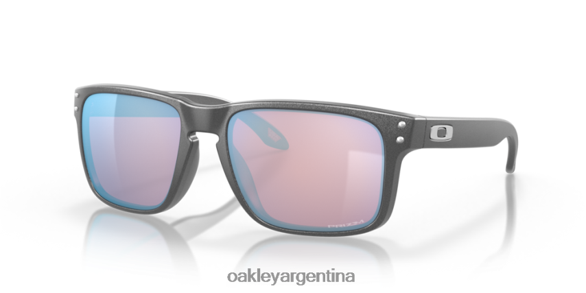 Oakley holbrook NBFV4271 gafas lentes prizm snow zafiro, montura de acero