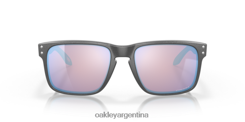 Oakley holbrook NBFV4271 gafas lentes prizm snow zafiro, montura de acero