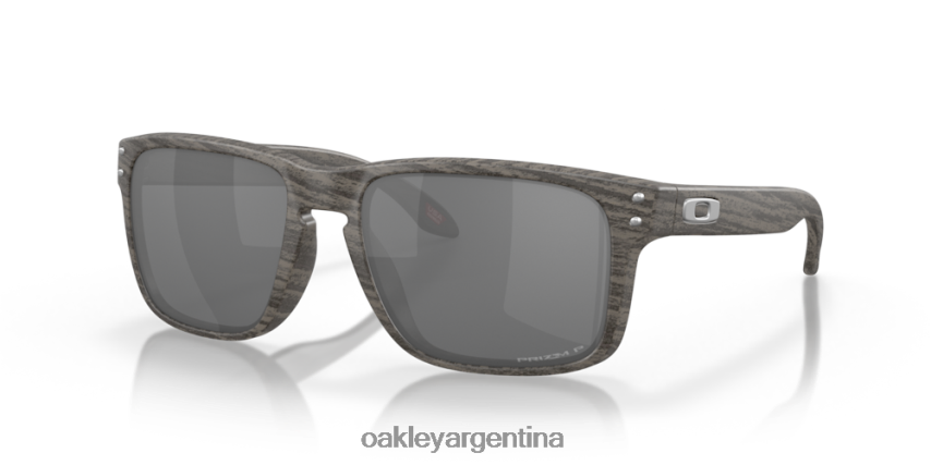 Oakley holbrook NBFV4275 gafas lentes polarizadas prizm negras, montura imitación madera
