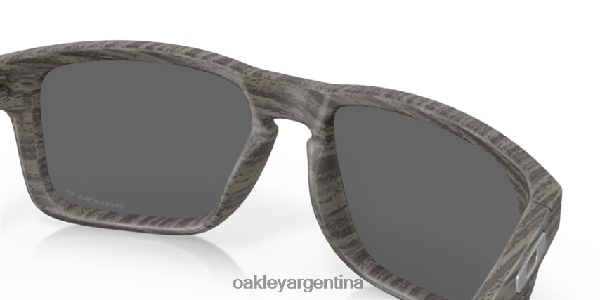 Oakley holbrook NBFV4275 gafas lentes polarizadas prizm negras, montura imitación madera