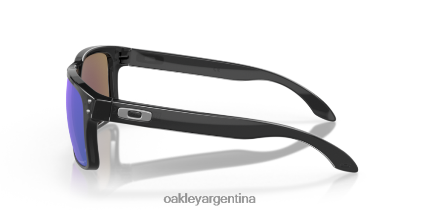 Oakley holbrook (ajuste de puente bajo) NBFV42798 gafas lentes polarizadas prizm zafiro, montura tinta negra