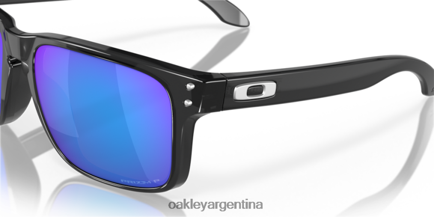 Oakley holbrook (ajuste de puente bajo) NBFV42798 gafas lentes polarizadas prizm zafiro, montura tinta negra