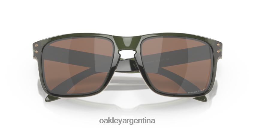 Oakley holbrook (ajuste de puente bajo) NBFV42799 gafas lentes polarizadas prizm tungsteno, montura tinta oliva