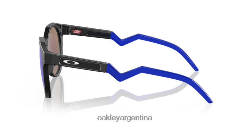 Oakley hstn NBFV4298 gafas lentes polarizadas prizm sapphire, montura negra mate