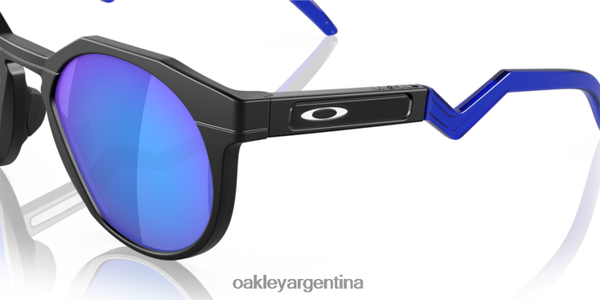 Oakley hstn NBFV4298 gafas lentes polarizadas prizm sapphire, montura negra mate