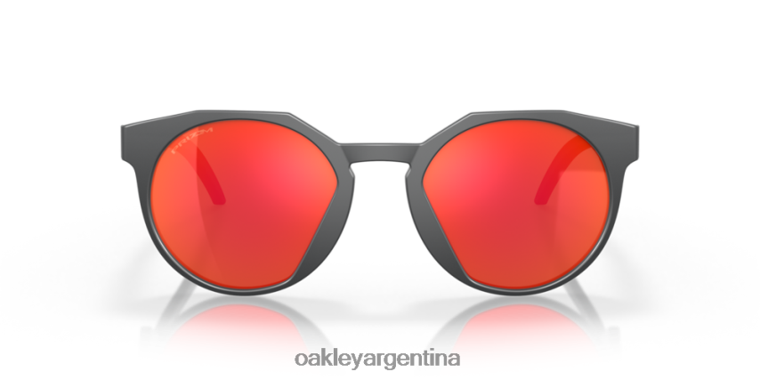 Oakley hstn (ajuste de puente bajo) NBFV421009 gafas Lentes Prizm Ruby, montura de carbono mate.