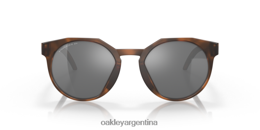 Oakley hstn (ajuste de puente bajo) NBFV421011 gafas lentes polarizadas prizm negras, montura carey marrón mate