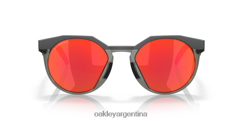 Oakley hstn (ajuste de puente bajo) NBFV42780 gafas Lentes Prizm Ruby, montura de carbono mate.